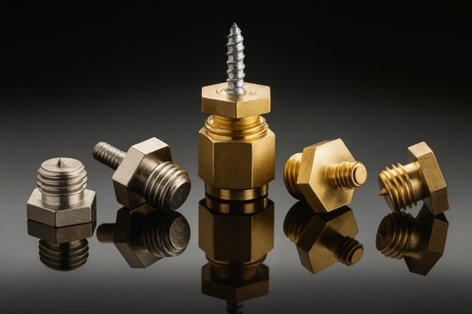 Brass Locator Sign Mounts