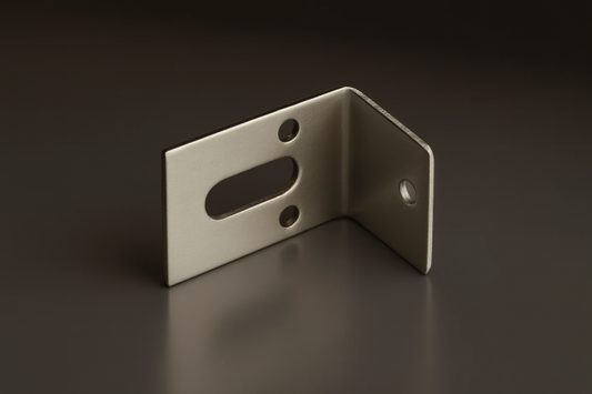 90° Zinc-Plated Steel Half Saddle Bracket